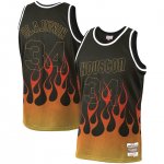 NBA 34 Olajuwon Rockets Flame retro Maillot